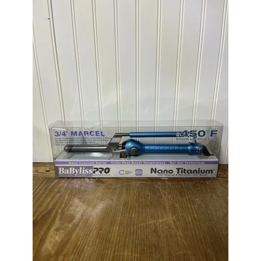 BabylissPro Nano Titanium MARCEL Curling Iron 3/4